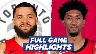 TORONTO RAPTORS vs ROCKETS FULL GAME HIGHLIGHTS | 2021 NBA SEASON