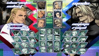 The King of Fighters NeoWave All Characters [PS2]