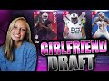 GIRLFRIEND DRAFTS MY TEAM! (8 Year Olds Talk Trash To Us) Madden 16 Draft Champions