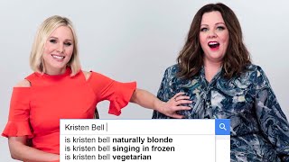 Melissa McCarthy & Kristen Bell Answer The Web’s Most Searched Questions | WIRED