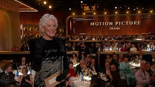 Glenn Close Presents Best Picture – Drama | 82nd Annual Golden Globes