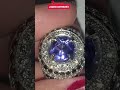 color change sapphire star 5.93ct srilanka ring gold and diamond sertifikat crystals body glass