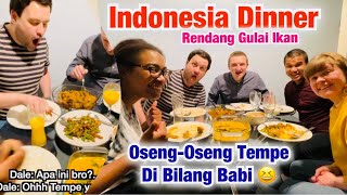 Oseng-Oseng Tempe Di Kira Babi | Malu Ada Orang Indonesia Ajarin Kata Kotor 🙈