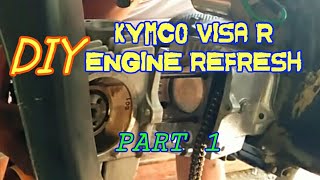 DIY ENGINE REFRESH FOR KYMCO VISA R