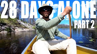 Woodland Caribou Provincial Park EPIC 28 DAY SOLO CANOE TRIP 2021 (part 2)