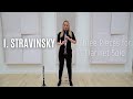 Igor Stravinsky: Three Pieces for Clarinet Solo, Anastasia Schmidlin