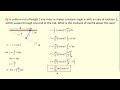 calculating moment of inertia for uniform rod at constant angle physics tutorial 📏📈📐📊📉