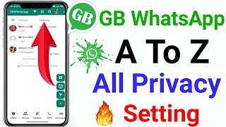 gb Whatsapp A To Z All New Features Settings Explain in Hindi | gb Whatsapp New private Setting 2024