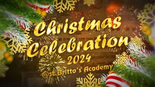 Christmas celebration at St.Britto's Academy🎄🎅🥳Spread light✨Spread love❤️Your gift: A Life's Hope 🕯️