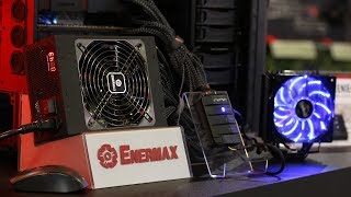 Enermax visar världens minsta 1200W-nätaggregat på Computex 2017