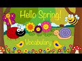 SPRING VOCABULARY / HELLO SPRING / SPRING FLASHCARDS