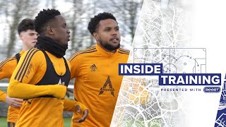 INSIDE TRAINING | GYM, KEEP-BALL AND KEEPER DRILLS