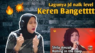 SHILA AMZAH - ROLLING IN THE DEEP | 🇮🇩 Reaction