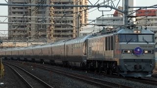 寝台特急カシオペア(8009レ)　EF510-509牽引　蕨駅通過