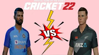 LIVE : IND VS NZ T20 MATCH LIVE | Cricket 22 Live Game Streaming - VRK CRICKET STUDIO ||