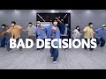 benny blanco, BTS & Snoop Dogg - Bad Decisions choreography Jin.C 분당무브댄스학원