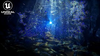 Flocking simulation Interactive art : Aquarium