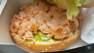 Pulled salmon bagle | Nordsee Germany