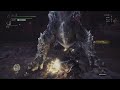 【mhw ib ta】ジンオウガ亜種を2分台で叩く片手剣 【獄狼竜マスター編】