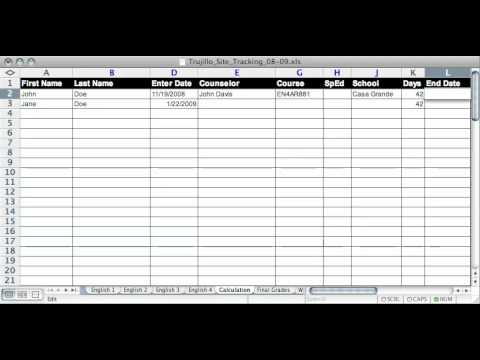 Calculating End Dates in Excel Calculating End Dates in Excel