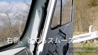 UAZ2206（ワズ2206）パワーウィンドウキット装着