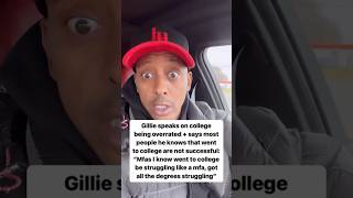 GILLIE SAYS COLLEGE IS OVERRATED IN 2024! #shorts #rap