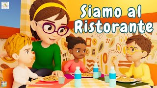 Siamo al ristorante | Maestra Simona (Canzoncine per bambini)