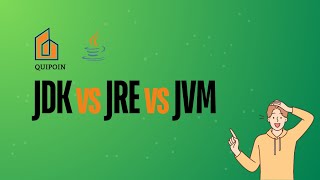 JDK vs JRE vs JVM : CH-03 Java Tutorial | QuipoIn