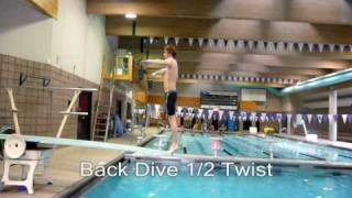 Back Dive 1/2 Twist 5211a