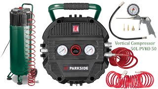 Parkside Vertical Compressor 50L PVKO 50 B2 REVIEW