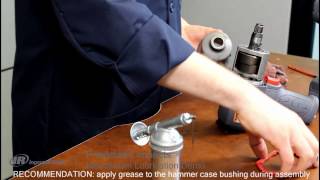 How to lubricate the impact mechanism on a pneumatic impact wrench - Ingersoll Rand 2235