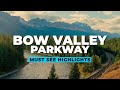 Overlooked Scenic Drive That You MUST SEE | Bow Valley Parkway Banff 【4K】