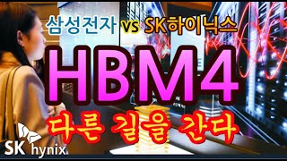 [고덕달팽이]삼성전자 vs SK하이닉스, HBM4에서 다른 길을 간다