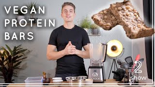 No Bake Protein Bars Vegan - Coffee Flavor