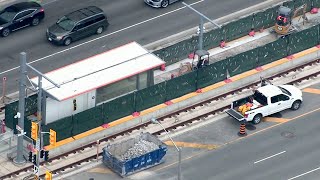 Never used stop on Toronto's yet-to-open LRT being torn up for repairs