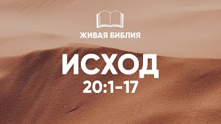 Живая Библия. Исход 20:1-17 | Библия в видео формате