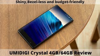 UMIDIGI Crystal Review bezel-less budget smartphone