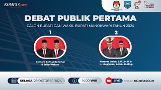 LIVE - Debat Publik Calon Bupati dan Wakil Bupati Manokwari 2024