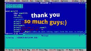 C Programming Basics: printf, scanf & gets Explained | Turbo C++