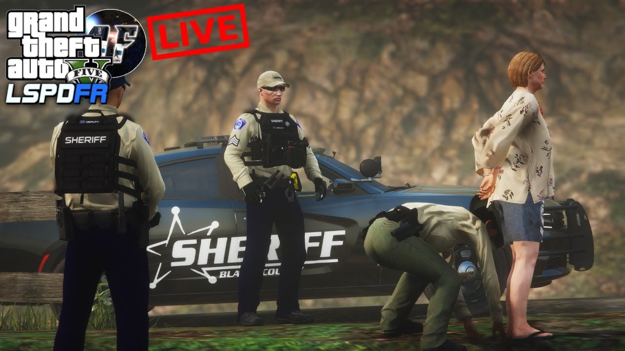 [LIVE] GTA5 LSPDFR - BCSO Patrol! - Some Storytime With Flahmez - YouTube