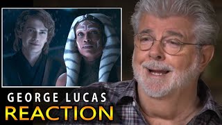 George Lucas REACTION Anakin RETURNS in AHSOKA | AI