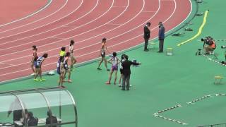 H28　ジュニアオリンピック　A女子200m　予選6組　村上 ひかる