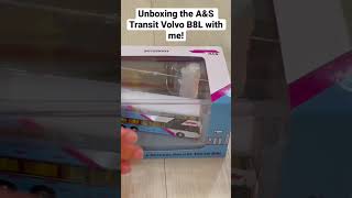 Unboxing the A\u0026S Volvo B8L Bus Model #unboxing #volvob8l #volvo #shorts