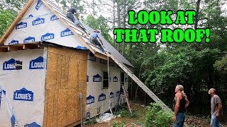 MAMA V IS DRY NOW!! couple builds, tiny house, homesteading, off-grid, RV life,