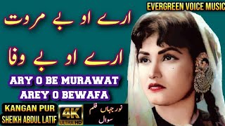 Noor jahan song | ary o be murawat arey o bewafa | urdu- hindi song | remix song | jhankar song