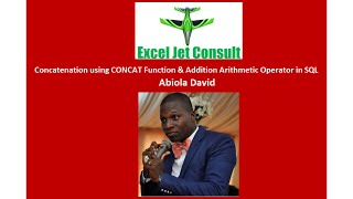 Concatenation using CONCAT function & Arithmetic Operator in SQL