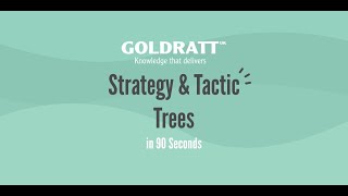 Strategy and Tactic Trees