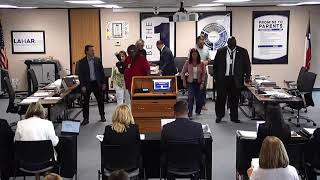 Lamar CISD Regular Board Meeting - June 7, 2022 pt. 1