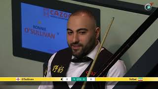 World Championship Snooker 2023 Ronnie O’Sullivan and Hossein Vafaei Part 1