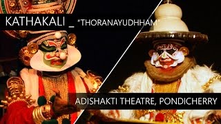 Kathakali _ performed at Adishakti theatre